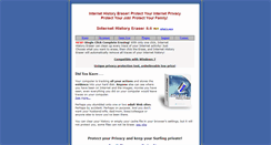 Desktop Screenshot of internet-history-eraser.com